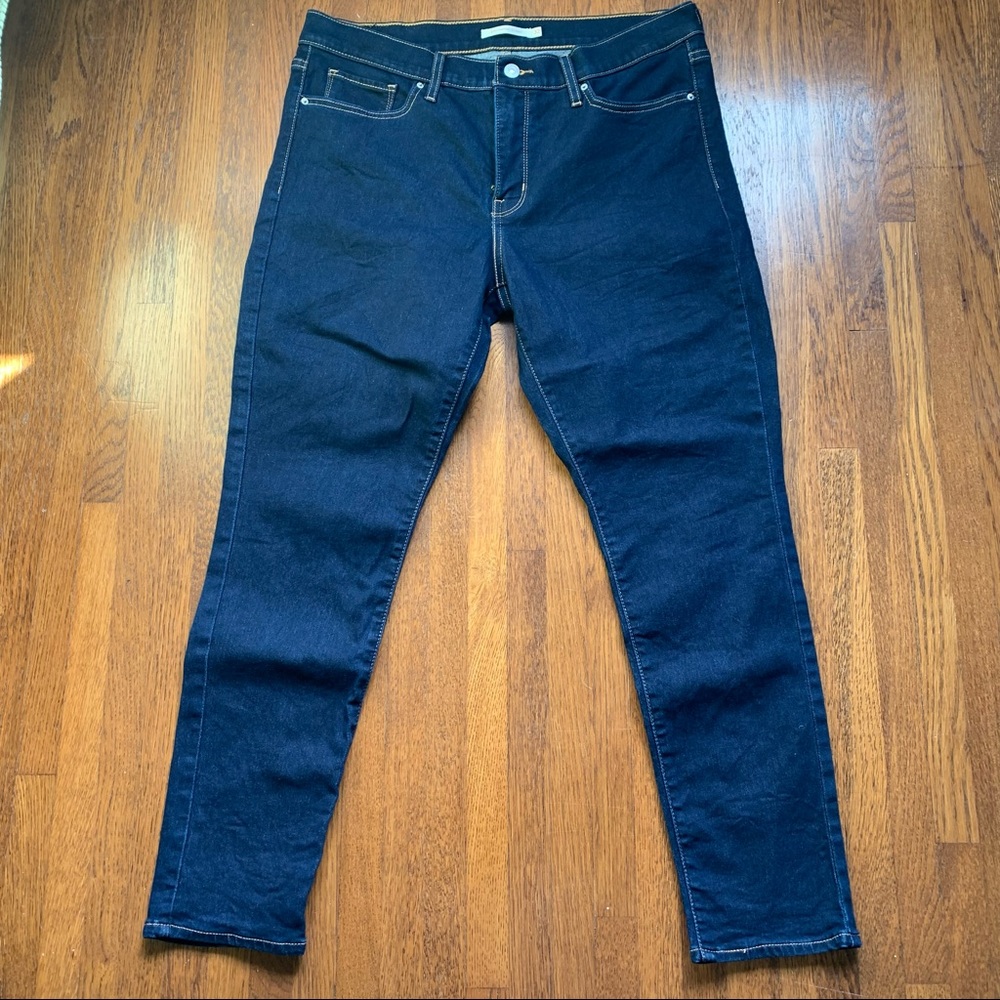 Levi’s 311 Women’s Blue Jeans Shaping Skinny Legs Size 14 Short
